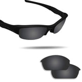 Anti-saltwater Replacement Lenses for Oakley Flak Jacket Sunglasses - Various Colors
