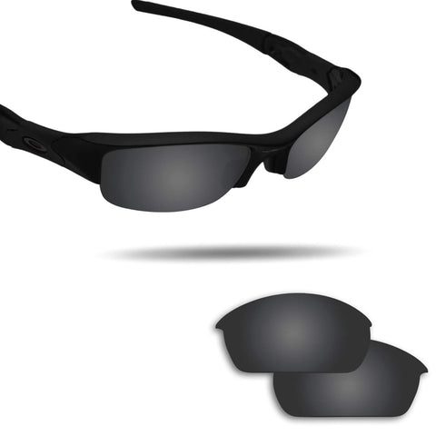 Anti-saltwater Replacement Lenses for Oakley Flak Jacket Sunglasses - Various Colors