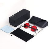 Gothic John Lennon Metal Spring Frame Round Steampunk Sunglasses Retro Circle Shade Available