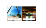 2PCS Polarized Day Night Vision Flip-up Clip-on Lens Driving Glasses Sunglasses