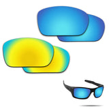 Anti-saltwater Polarized Replacement Lenses for Oakley Turbine 2 Pairs Pack