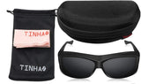 Polarized Sunglasses - Wear Over Prescription Glasses for Sports