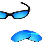 Anti-salt Polarized Replacement Lenses for Oakley Straight Jacket 2007