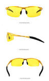 Men's HD Polarized Night Driving Glasses Anti Glare Soxick Night View Sports Sunglasses