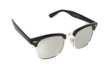 - Premium Half Frame Horn Rimmed Sunglasses Assorted Color Frames and Lenses Semi Rimless