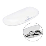 Magnet Buckle Frosted Translucent Eyeglasses Case Spectacles Box