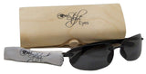 Lovin Maui Wrap Around Non-Polarized Version Nearly Invisible Line Bifocal Sunglasses
