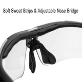 Polarized Sports Sunglasses UV Protection Cycling Glasses for Men Women Outdoor Running Driving Fishing Golfing