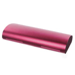 Aluminum Slim Frosted Eyeglasses Case for Large Frames
