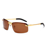 Night Vision Glasses for Driving Men Women Sports Style Metal Frame Sunglasses