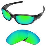 Performance Replacement Lenses for Oakley Straight Jacket 2007 Sunglass Polarized Etched