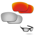 Anti-saltwater Polarized Replacement Lenses for Oakley Turbine 2 Pairs Pack