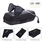 Sunglassesfor Men  Square Polarized Sunglasses with HD Vision Anti Glare Lens UV 400 Protection
