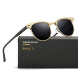 Polarized Sunglasses Semi-Rimless Metal Frame Classic Sun Glasses K0558
