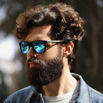 Wayfarer Sunglasses for Men Women,Classic Vintage Polarized Aluminum Sunglasses UV400
