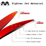 New 1.8mm Thick UV400 Replacement Lenses for Oakley Fives Squared Sunglass - Options