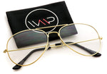 - Vintage Metal Frame Aviator Glasses