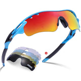 Sport Sunglasses -  Polarized Sunglasses for Men Women Cycling Sunglasses