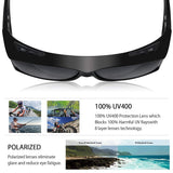 Polarized Sunglasses - Wear Over Prescription Glasses for Sports