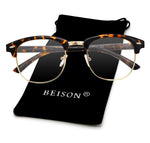 Womens Mens Horned Rim Wayfarer Glasses Frame Nerd Eyeglasses