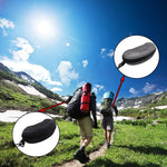 Sport Portable Travel Zipper Sunglasses/Eyesglasses Hard Case Box Bag With Hook