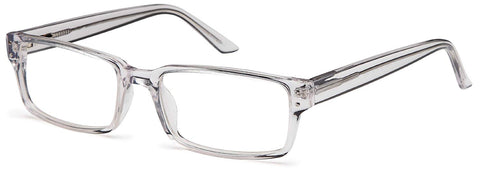 Unisex Rectangular Glasses Frames Prescription Eyeglasses 54-18-145