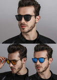 Polarized Sunglasses Women Men Metal Frame Retro Sunglasses