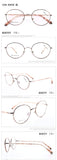 Eyeglasses Frame Imported Alloy Memory Metal Women's Men's Optical Fashion Eyewear Glasses Frame D6063