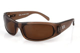 Manatee Sport Polarized Sunglasses Wraparound Frame Mens Womens Youth