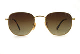 Aviator Hexagonal flat lenes Sunglasses