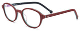 Women Vintage Wood-Grain Optical Glasses Frame Eyeglasses with Acetate 9102