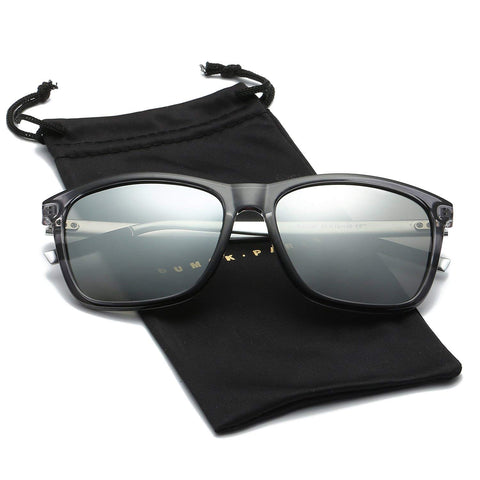 Unisex Polarized Square Aluminum Vintage Wayfarer Sunglasses DSR006