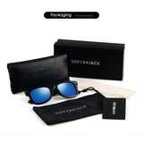 Classic Polarized Wayfarer Horn Rimmed Sunglasses for Men Women