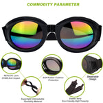 Vintage Aviator Pilot Style Goggles - Classic Aviator Design Goggles Shatterproof Polycarbonate Lens UV 400 Motorcycle Cruiser Scooter Biker Motocross Vented Goggles