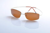 rimless titanium polarized Sunglasses