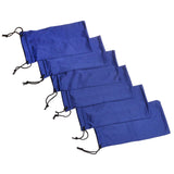 Microfiber Pouch, Soft and Silky Cloth Cleaning Storage Bag for Eyeglasses and Sunglasses