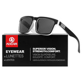 Square Polarized Wayfarer Sunglasses For Mens Womens Unisex Fashion Fishing Sports UV400 Sun Glasses With Case
