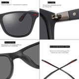 Polarized Sunglasses For Men Women Driving Retro TR90 UV400 Protection