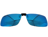 Polarized Clip-on Flip up Metal Clip Sunglasses Unbreakable Driving Fishing Cycling