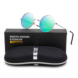 John Lennon Vintage Round Polarized Hippie Sunglasses Small Circle Sun Glasses