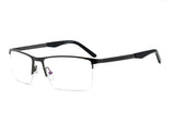 MEN BIG SIZE CLEAR LENS ERGONOMIC DESIGN EYEWEAR