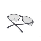 /Polarized Photochromic Lens Day and Night Al-Mg Frame Driving Photosensitive Sunglasses for Men
