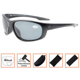 Sports Polarized Bifocal Sunglasses Lightweight TR90 Frame Outdoor Sun Readers