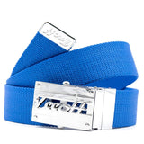 Fashion Reversible Golf Web Belt with Stainless Steel Buckle