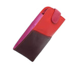 RB106 Soft Leather Eye Glasses Pouch / Sunglasses Case Holder