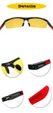 Men's HD Driving Polarized Sunglasses for Men Al-Mg Metal Frame