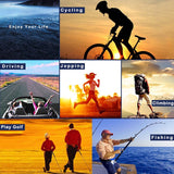 Polarized Sport Sunglasses Driving Sun Glasses for Men Women TR 90 Frame Cycling