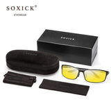 Night Vision Glasses for Driving Men Women Anti Glare Rainy Safe HD Night Driving Glasses