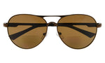 Aviator Bifocal Sunglasses for Men and Women Outdoor Sun Readers UV400 Protection Pilot Style