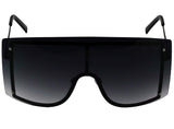 OVERSIZED VINTAGE RETRO Huge Big MASK SHIELD Half Face Owen Style SUNGLASSES
